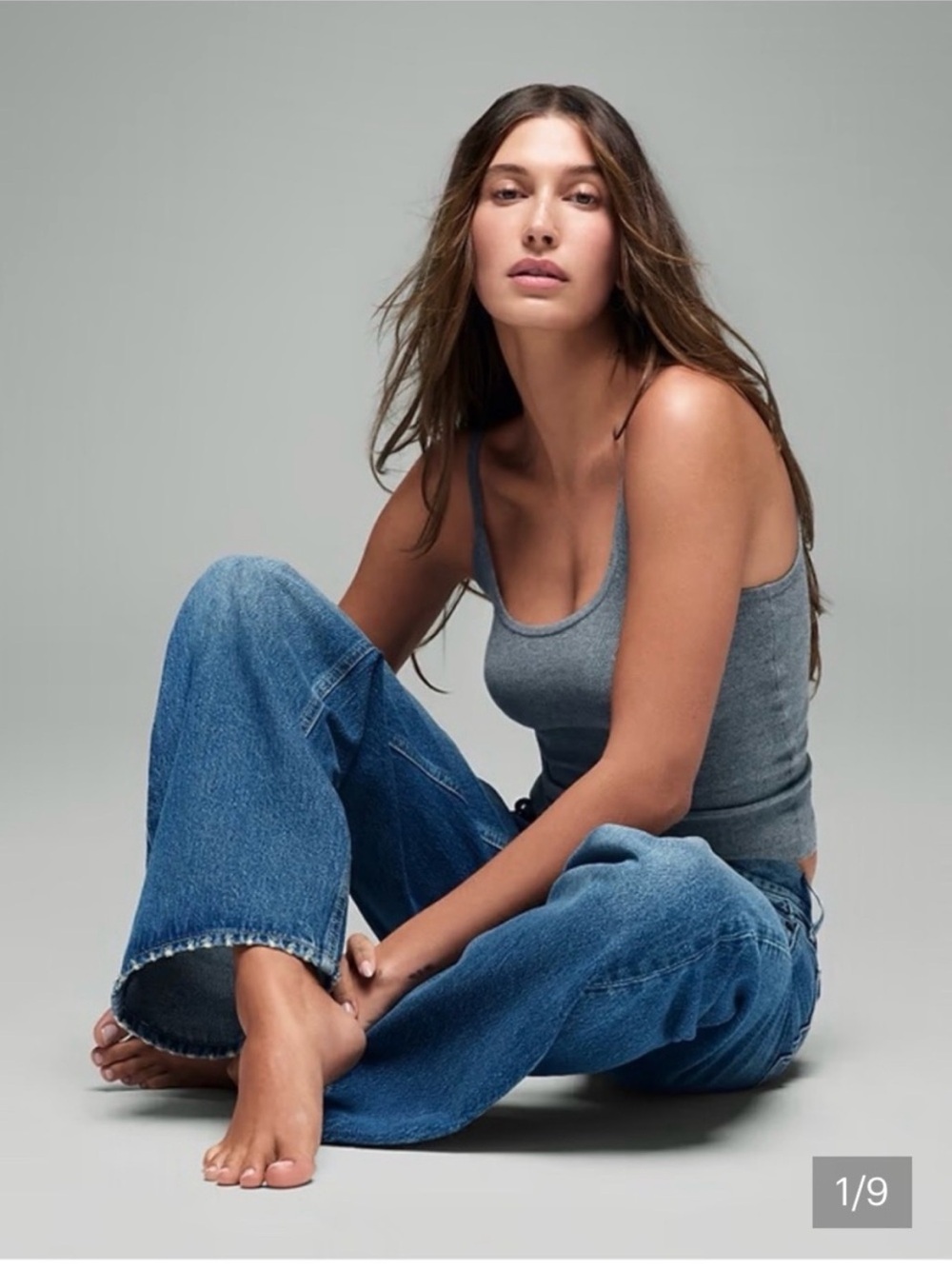 NWT GAP x Hailey Bieber Extra Baggy Jeans in Light Indigo